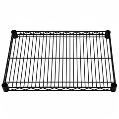 18"d Black Wire Shelves
