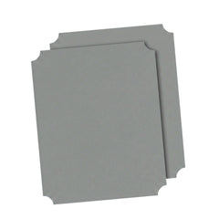 *BOGO SPECIAL* 12"d Plastic Wire Shelf Liners - Dark Gray