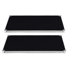 14"d x 72"w Plastic Wire Shelf Liners for Enclosures - 2-Pack
