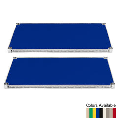 14"d x 60"w Plastic Wire Shelf Liners for Enclosures - 2-Pack