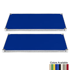 14"d x 60"w Plastic Wire Shelf Liners for Side Panels - 2-Pack