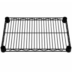 12"d Black Wire Shelves