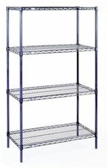 14"d x 74"h Nexelon Rust-Proof 4-Shelf Units