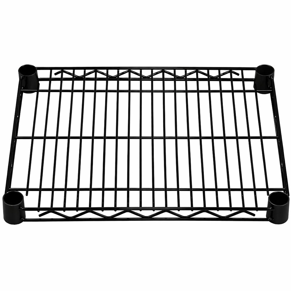 14"d Black Wire Shelves