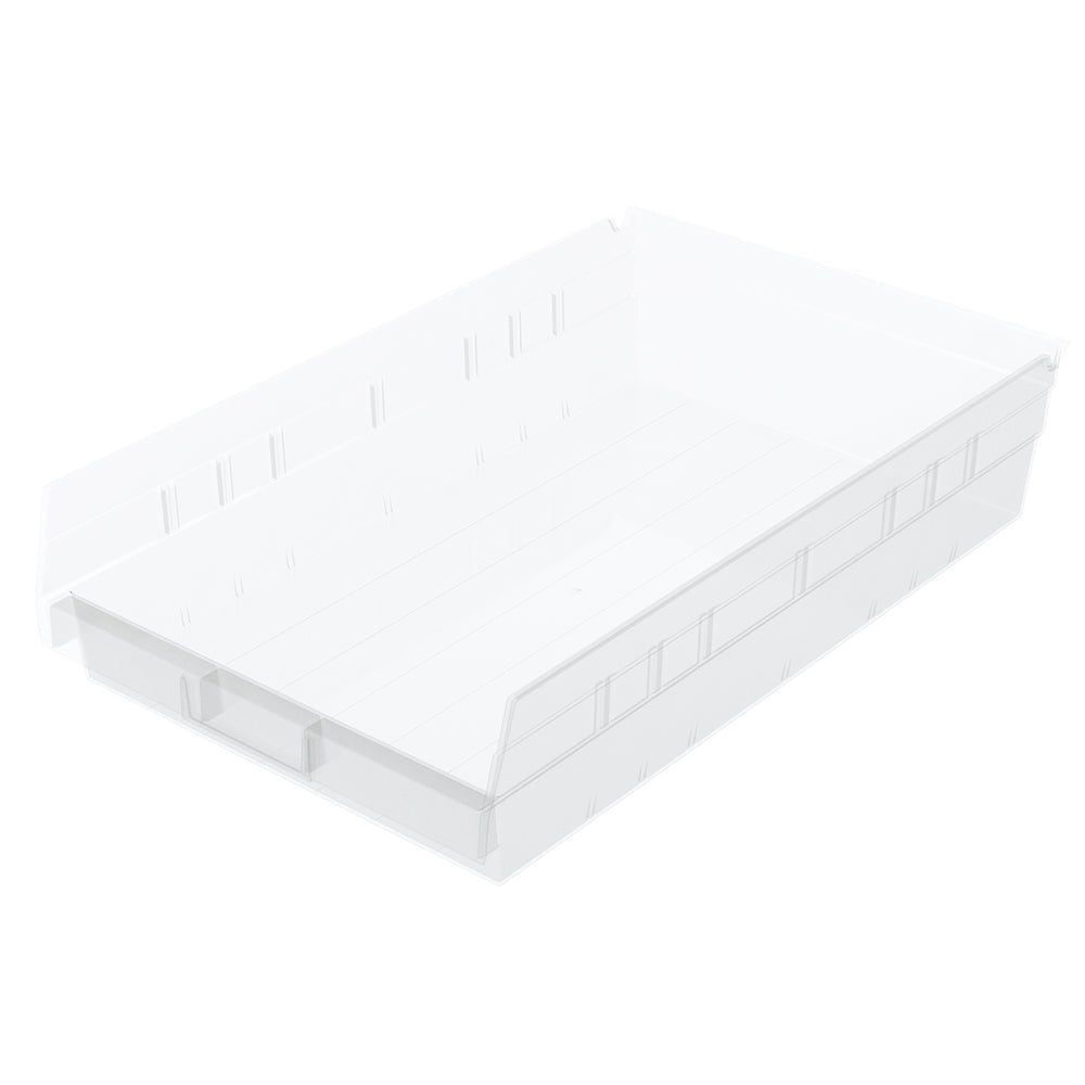 17-7/8"d x 11-1/8"w x 4"h Nesting Shelf Bins - 12 Pack