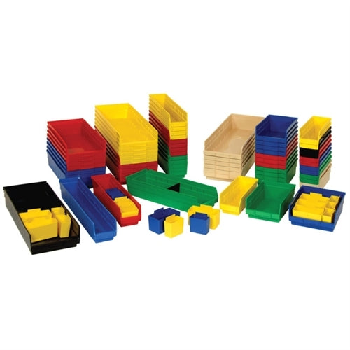 11-5/8"d x 11-1/8"w x 4"h Nesting Shelf Bins - 8 Pack