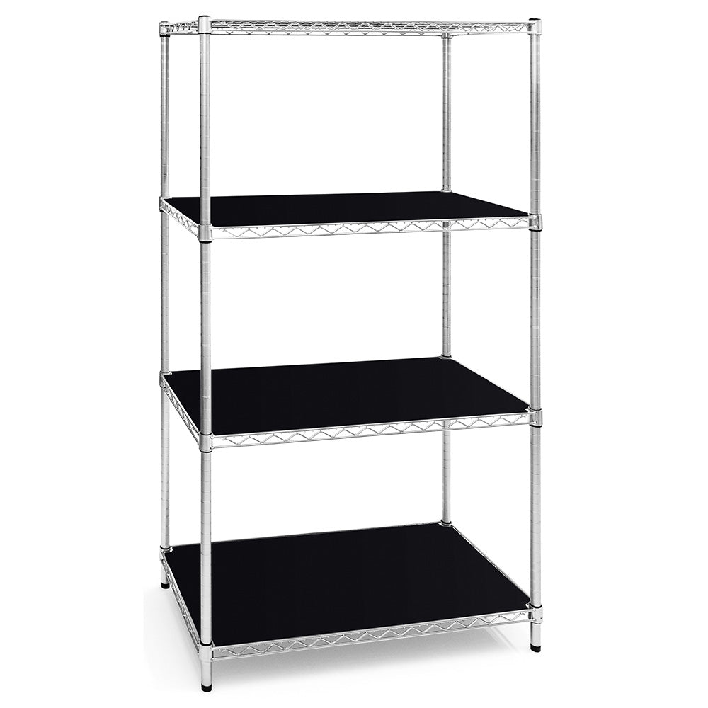 18"d Black Poly Liners - 4-Pack