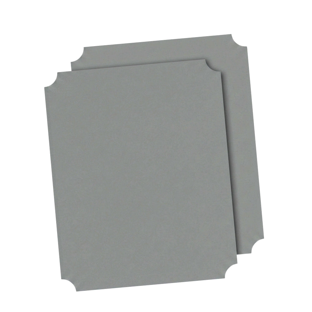*BOGO SPECIAL* 12"d Plastic Wire Shelf Liners - Dark Gray