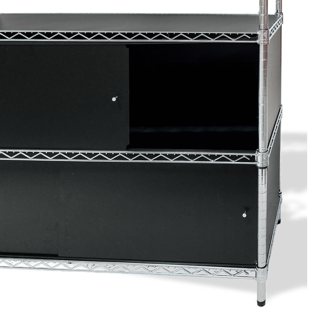 14"d x 36"w Plastic Wire Shelf Liners for Enclosures - 2-Pack
