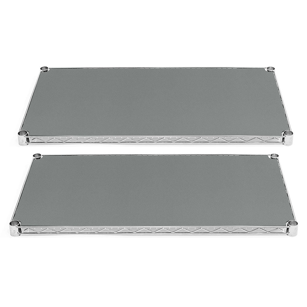 14"d x 48"w Plastic Wire Shelf Liners for Enclosures - 2-Pack