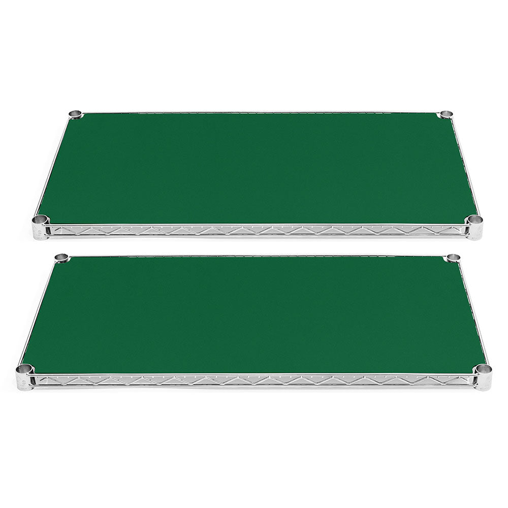 14"d x 48"w Plastic Wire Shelf Liners for Side Panels - 2-Pack