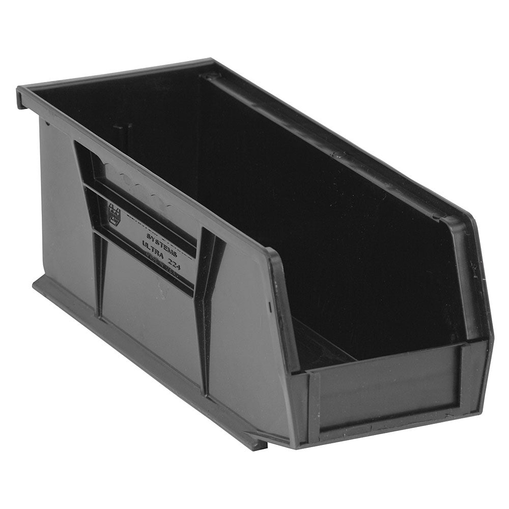 10-7/8"d x 4-1/8"w x 4"h Ultra Stacking and Hanging Bins - 12 Pack